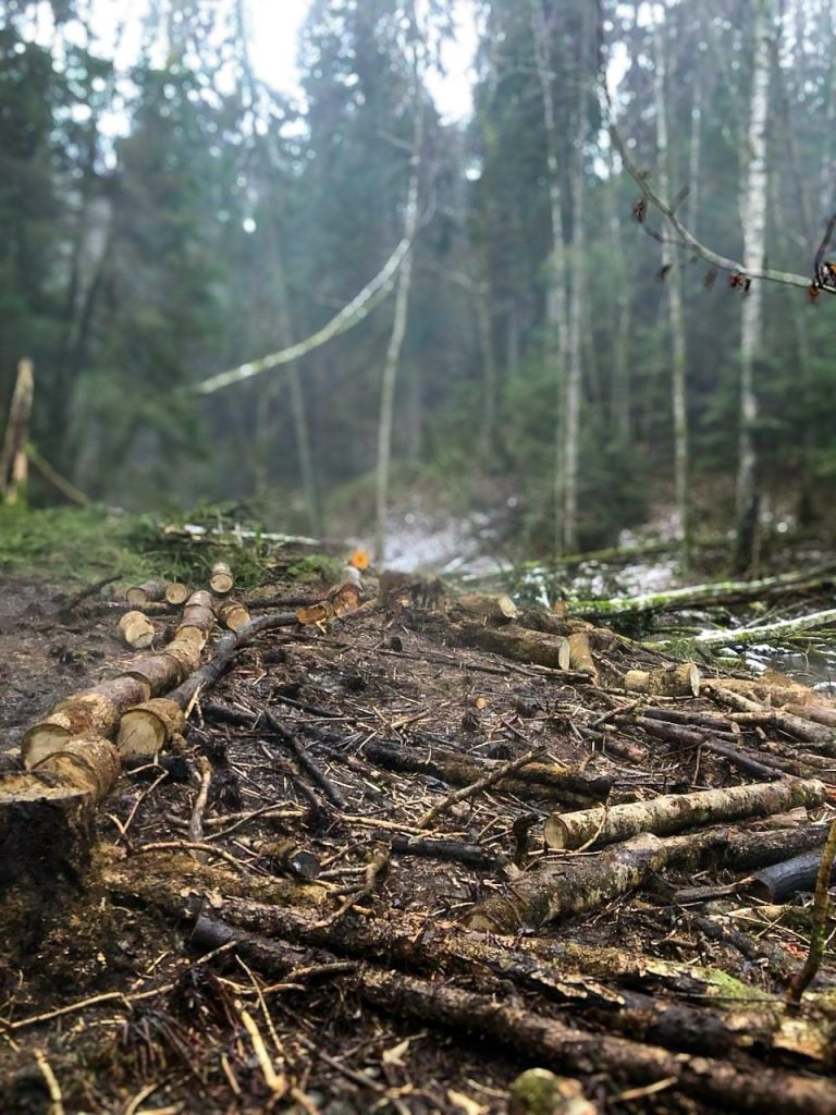 Område behandlat med invatermmetoden